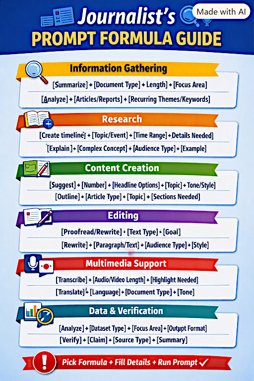 Prompt formula guide